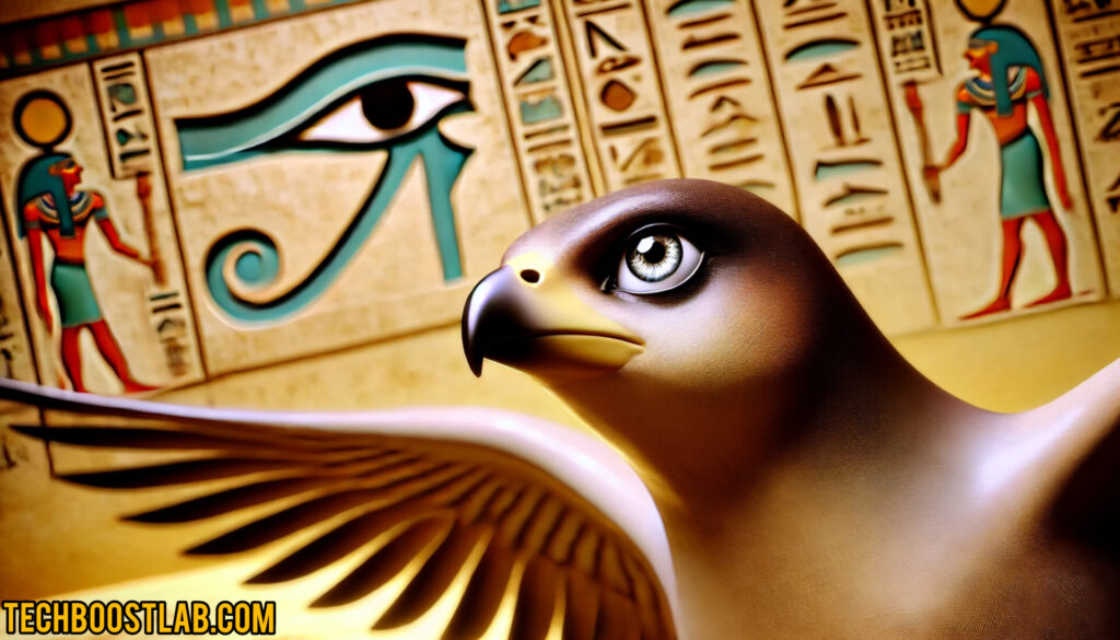 Egyptian Whoop Bird Eye